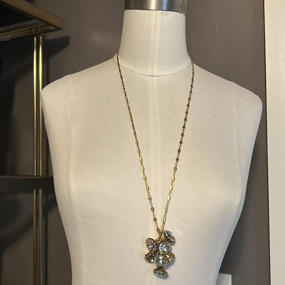 J. Crew dangle drop necklace